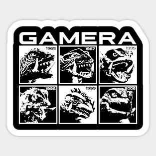 GAMERA YEARS - Boxes - 2.0 Sticker